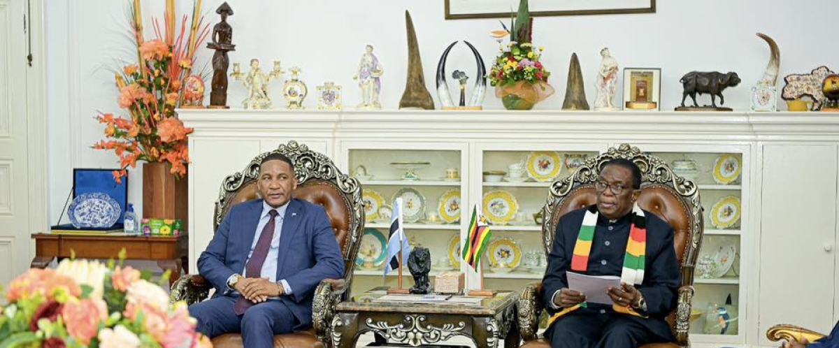 President Boko and President Mnangagwa