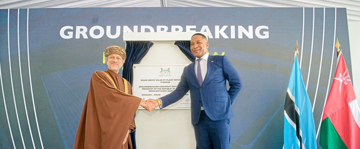 BOTSWANA BREAKS GROUND ON LANDMARK 500MW MAUN SOLAR PROJECT