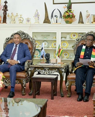President Boko and President Mnangagwa