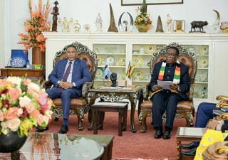 President Boko and President Mnangagwa