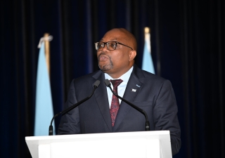 Minister for International Relations, Dr Phenyo Butale
