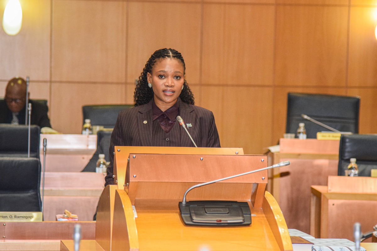 Minister of Minerals and Energy, Ms Bogolo J. Kenewendo