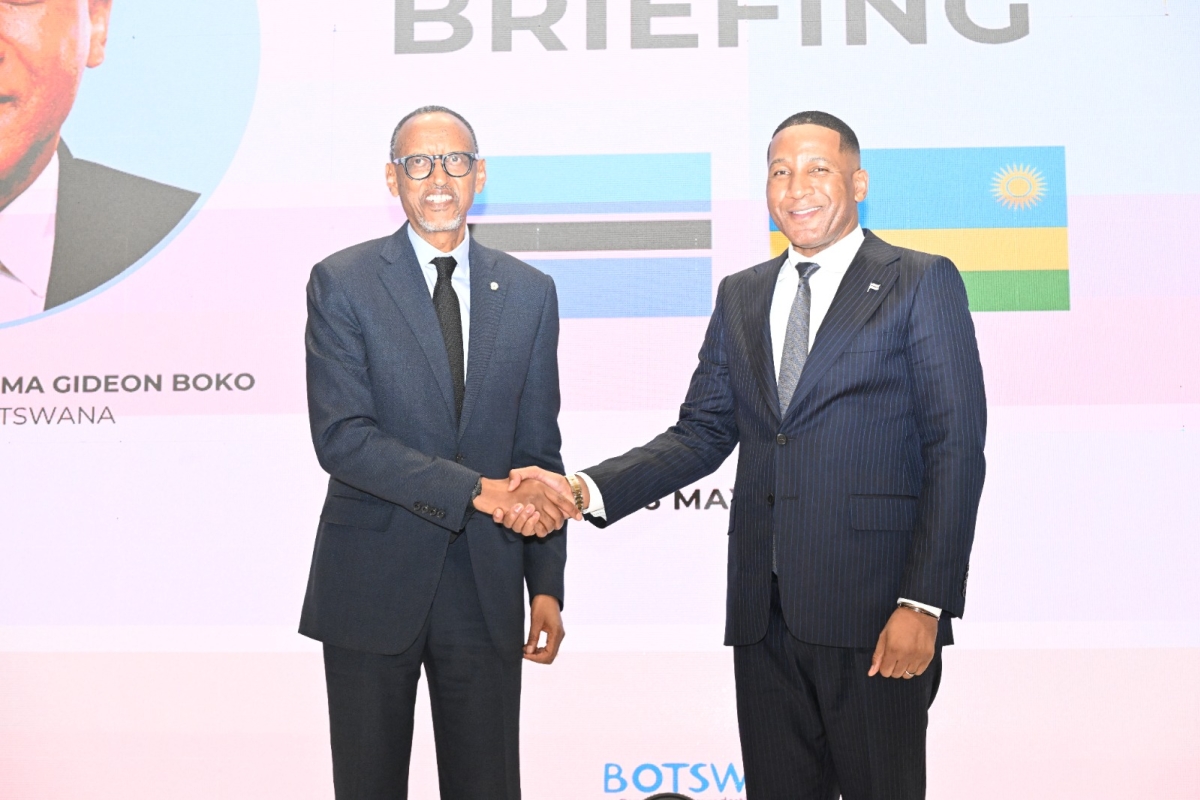 President Kagame and President Boko